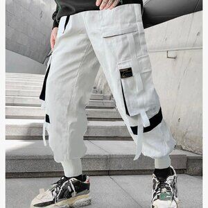 Mens Mumsfum Streetwear Cargo Streetwear Jogger Harem Pants
